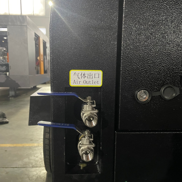 Screw Diesel Air Compressor 185 Cfm Air Compressor Diesel Portable Mining Air Compressor Diesel Engine 185Cfm Jack Hammer