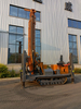YLZJ260A Max 280 Meter Depth Well Drilling Rig for Water Well Drill Rig with Air Compressor Rubber Crawler