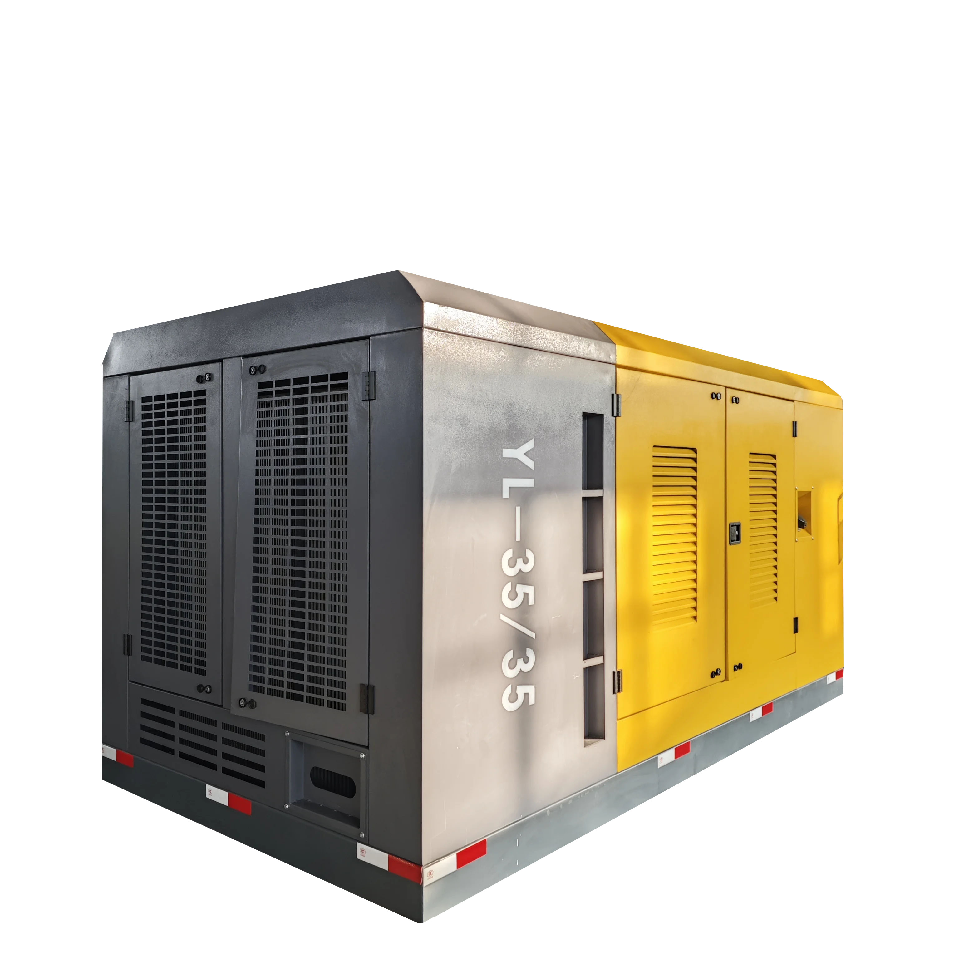 Factory Directly 35 M3/min 35 Bar 410 Kw Portable Mining Engine Diesel Screw Air Compressor