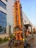 YLZJ260A Max 280 Meter Depth Well Drilling Rig for Water Well Drill Rig with Air Compressor Rubber Crawler