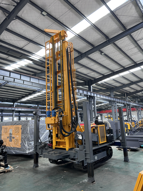 YLZJ500 Cummins 600m Max Depth Steel Crawler Type Well Drilling Rig for Water Well 600m
