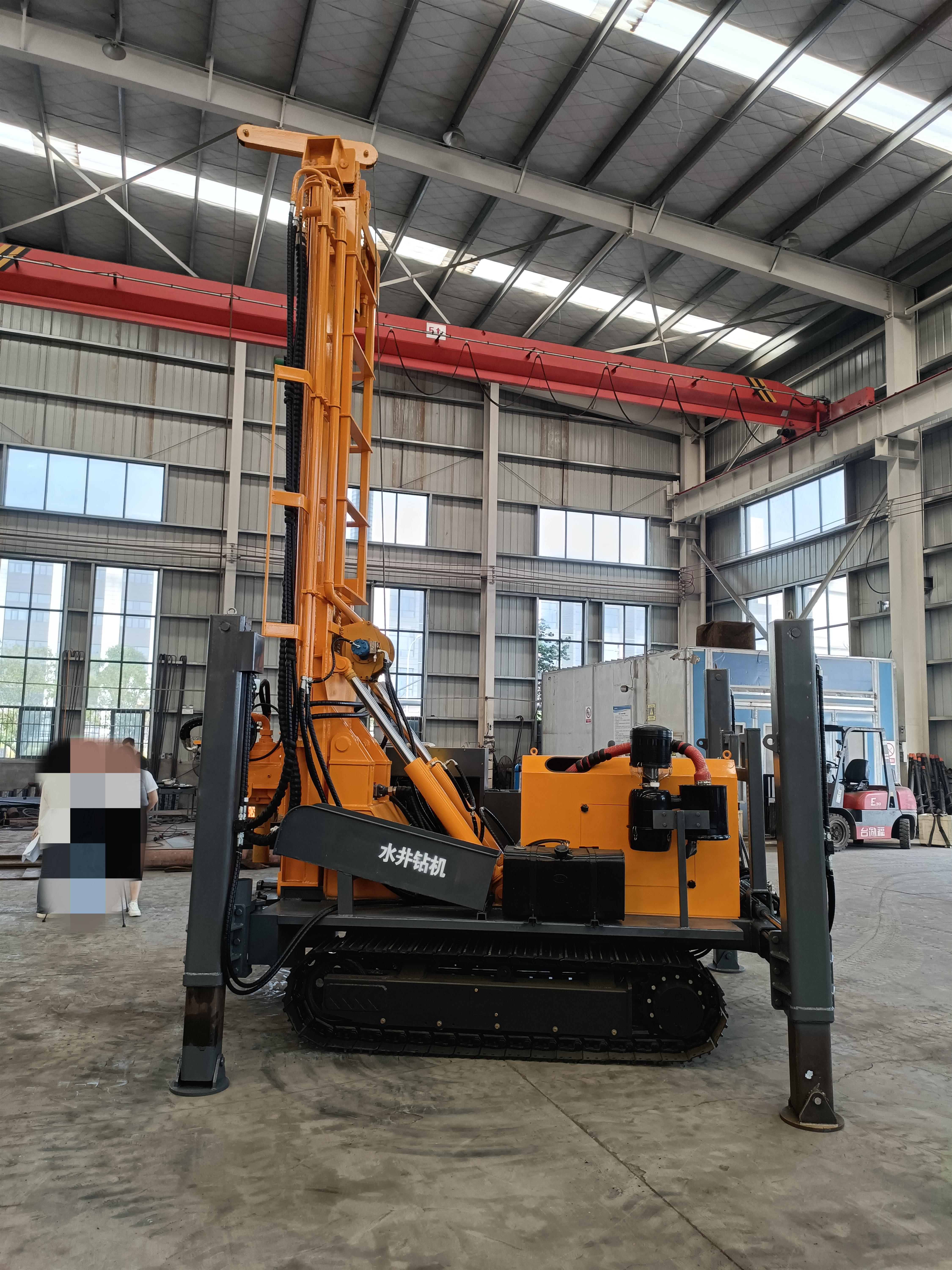 YLZJ350B 105-350mm Bore Hole 400 Meter Depth Well Drilling Rig Water Well Drill Rig 