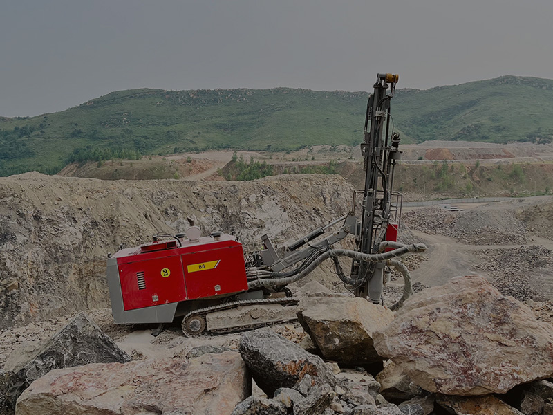 Rock-drilling-rig