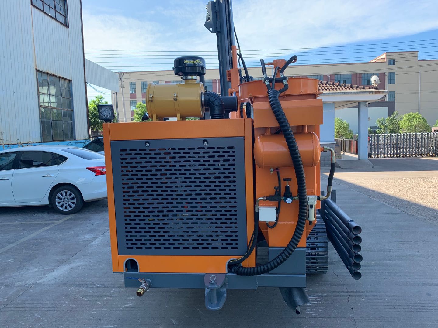 YL9430 Manufacturer Supply New Design 58Kw Mine Hard Rock Drill Rig Machine