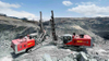 Factory direct sales DTH 30m drilling rig hydraulic crawler 194kw for mining