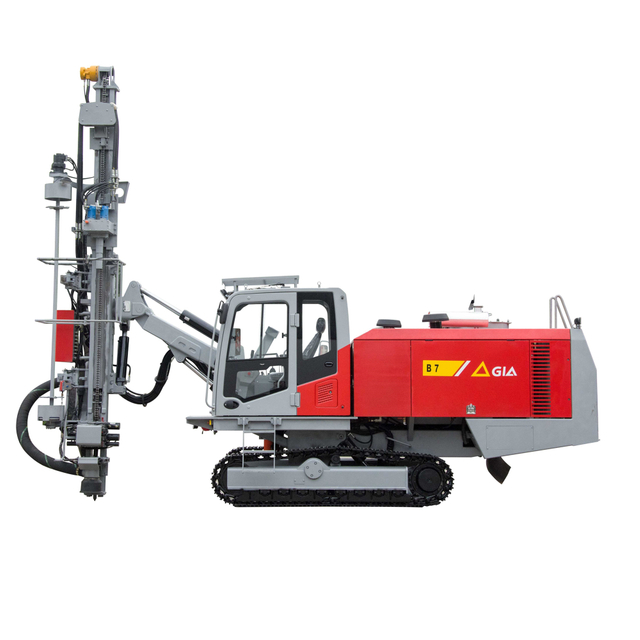 Factory direct sales DTH 30m drilling rig hydraulic crawler 264kw for mining