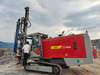 Factory direct sales DTH 30m drilling rig hydraulic crawler 194kw for mining