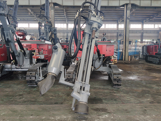 A5 Mining Portable Man Operate Hydraulic Crawler Drilling Rig for Excavation Channel