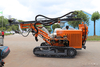 YL920 25meter DTH Blast Hole Drilling Rig Rock Drilling Machine Crawler type using with diesel air compressor