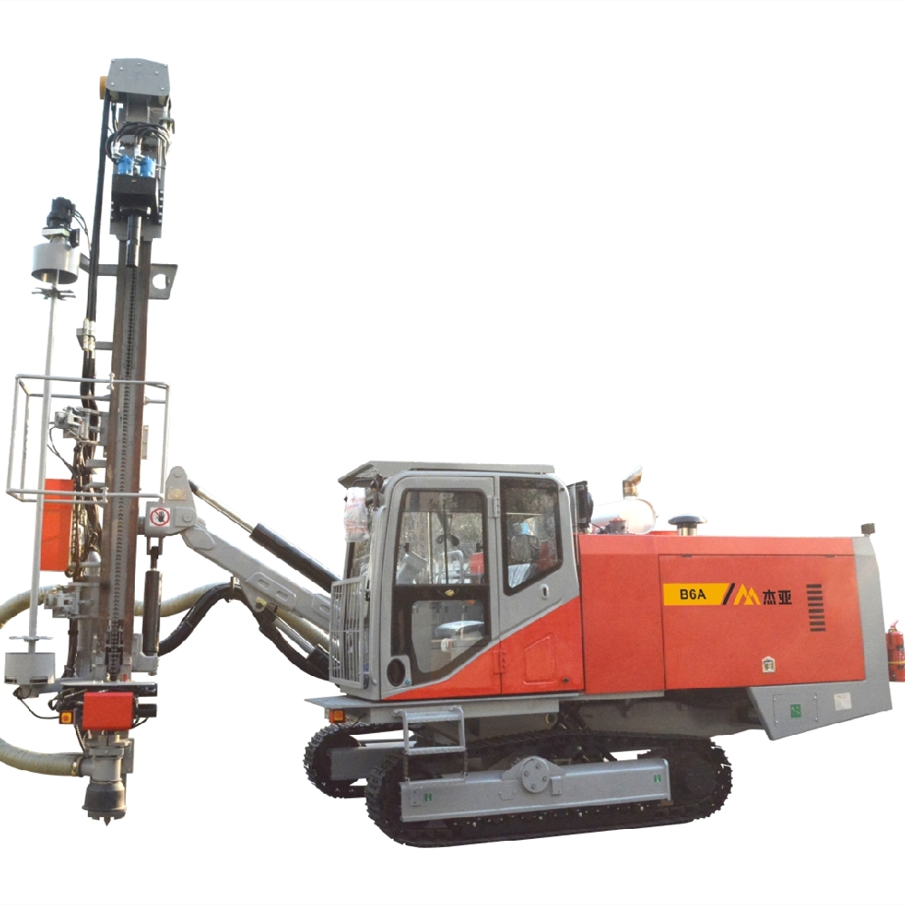Factory direct sales DTH 30m drilling rig hydraulic crawler 194kw for mining