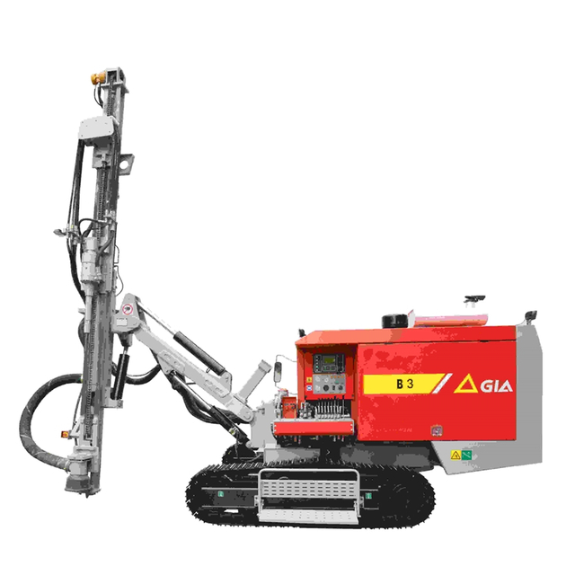 Factory direct sales DTH 30m drilling rig hydraulic crawler 154kw for mining