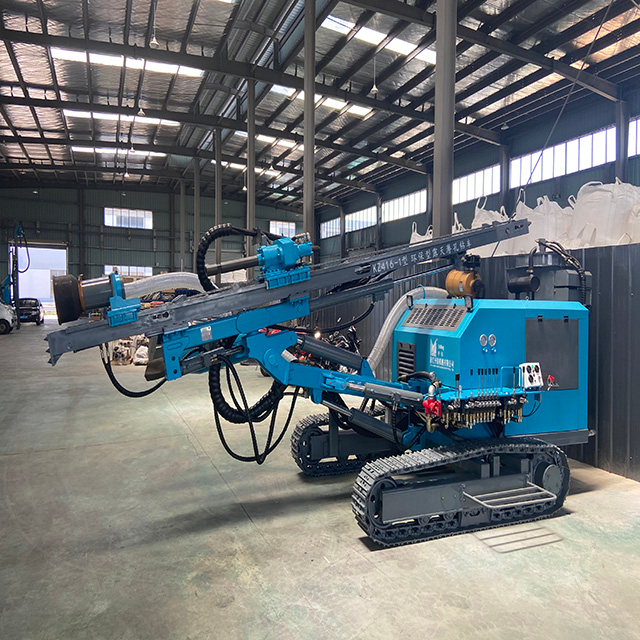 YL416 Crawler type Rock Blasting Drilling Rig Diesel Drilling Rig